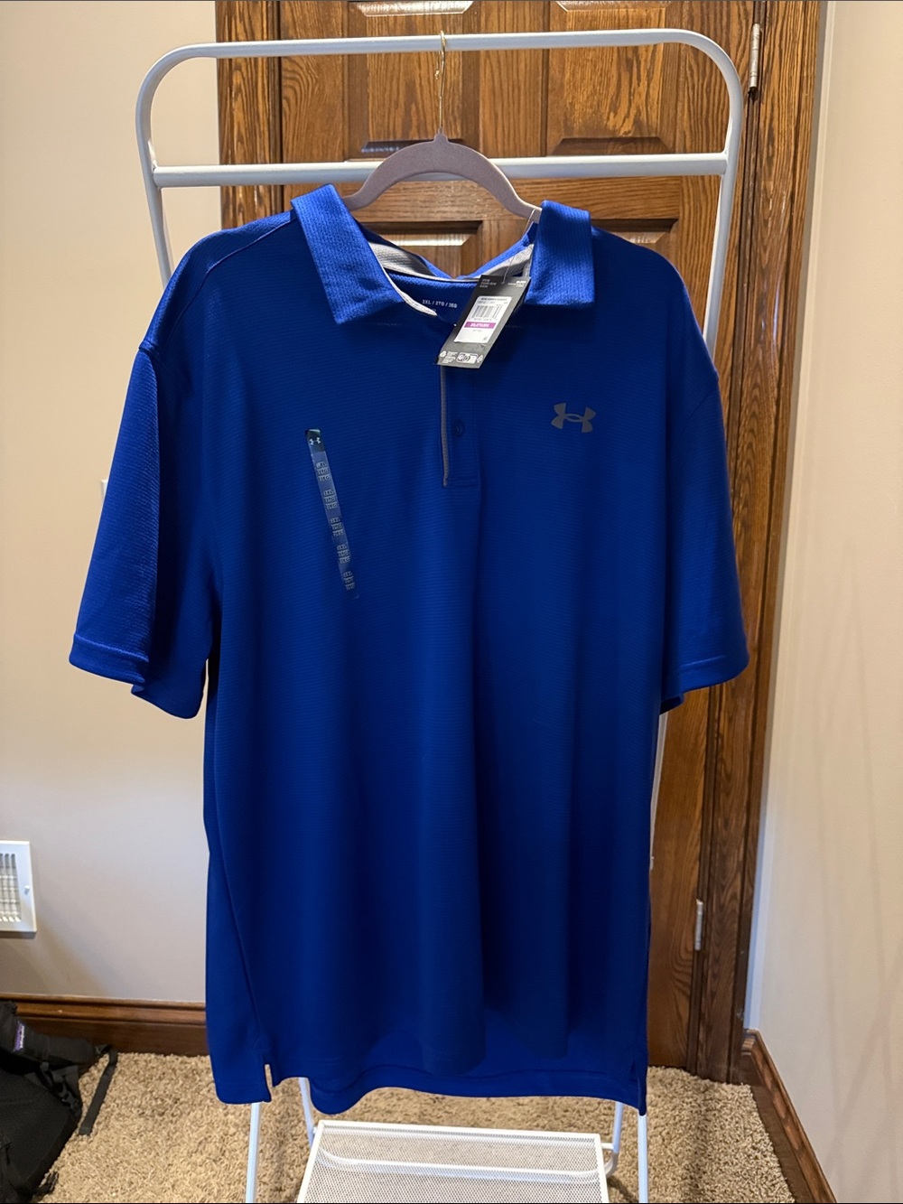 Under Armour Men's Royal Blue Performance Polo NWT  Men’s XXL
